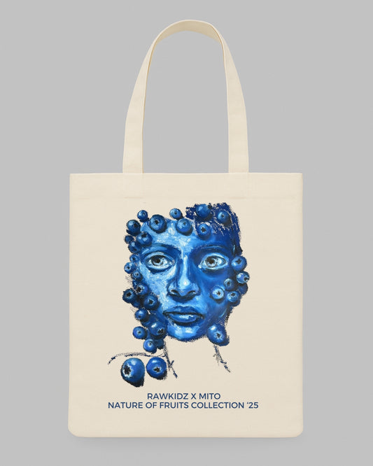 Blueberry  Head Tote Bag – Rawkidz x Mito
