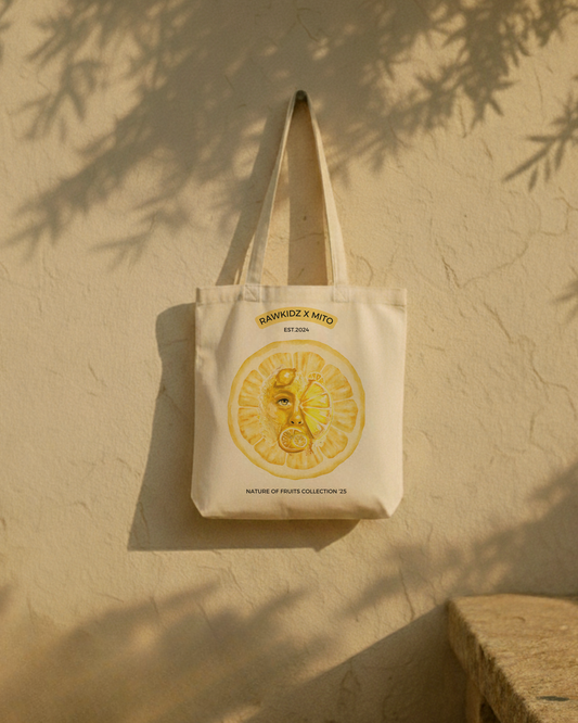 Lemon Head Tote Bag – Rawkidz x Mito