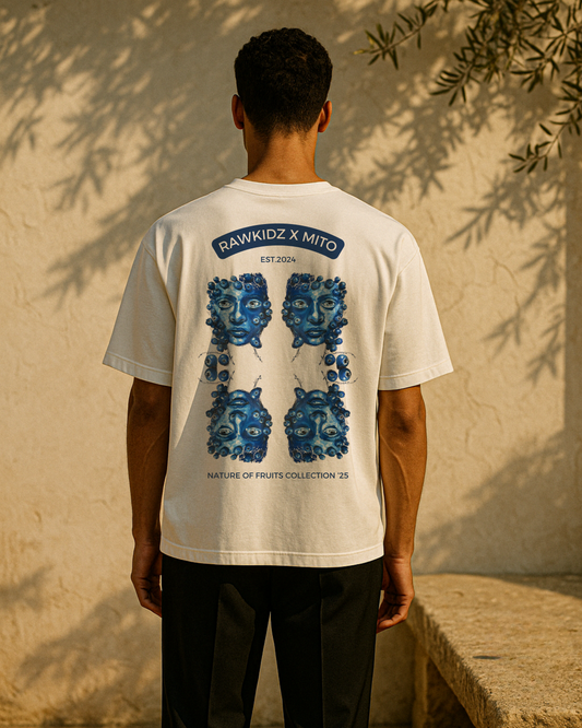 Blueberry Head Tee - Rawkidz x Mito
