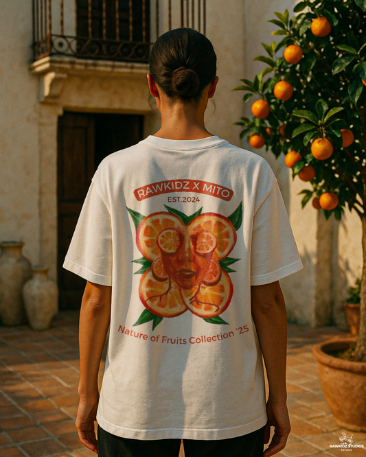 Orange Head Tee - Rawkidz x Mito